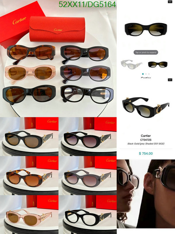 Glasses-Cartier Code: DG5164 $: 52USD