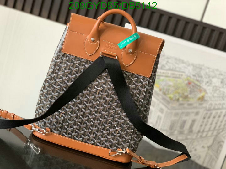 Goyard Bag-(Mirror)-Backpack- Code: DB5142 $: 209USD