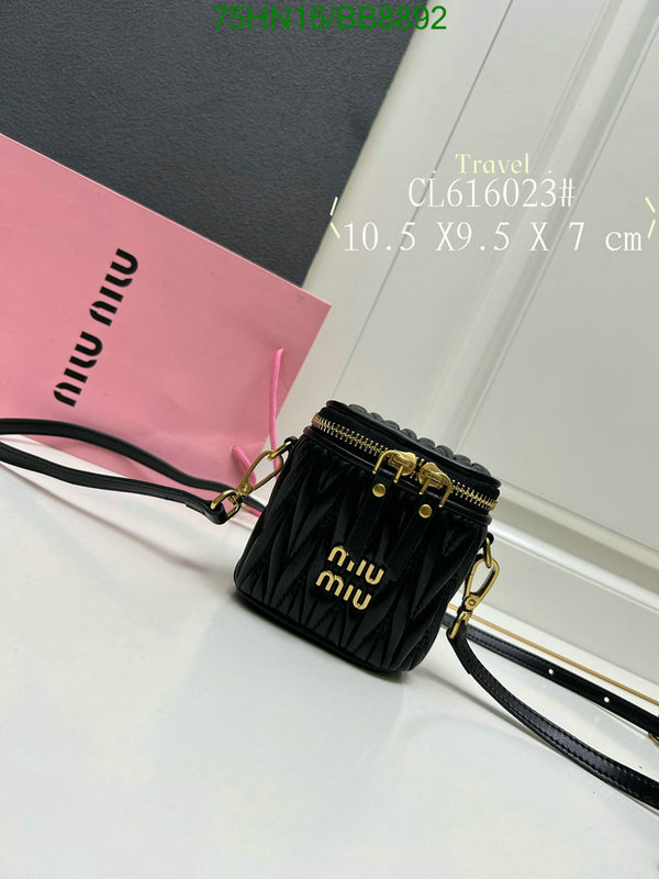 Miu Miu Bag-(4A)-Crossbody- Code: BB8892 $: 75USD