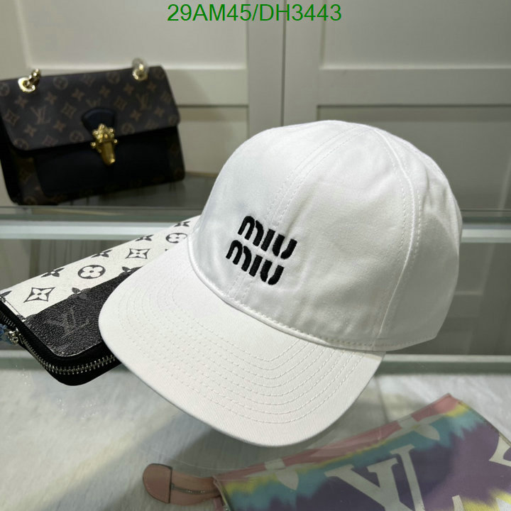 Cap-(Hat)-Miu Miu Code: DH3443 $: 29USD