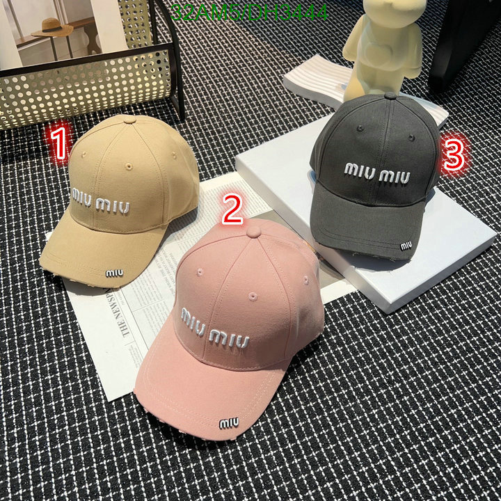 Cap-(Hat)-Miu Miu Code: DH3444 $: 32USD