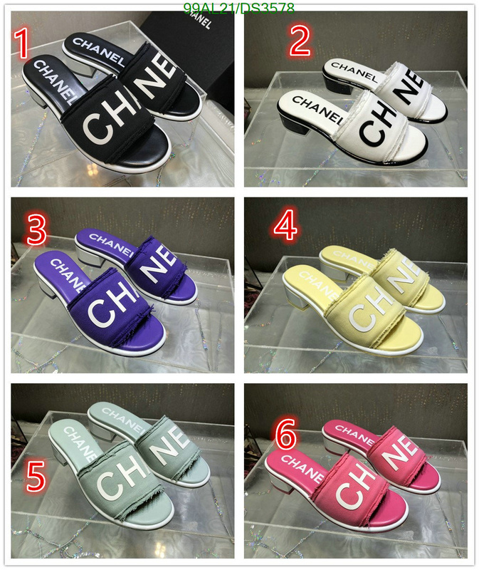 Women Shoes-Chanel Code: DS3578 $: 99USD