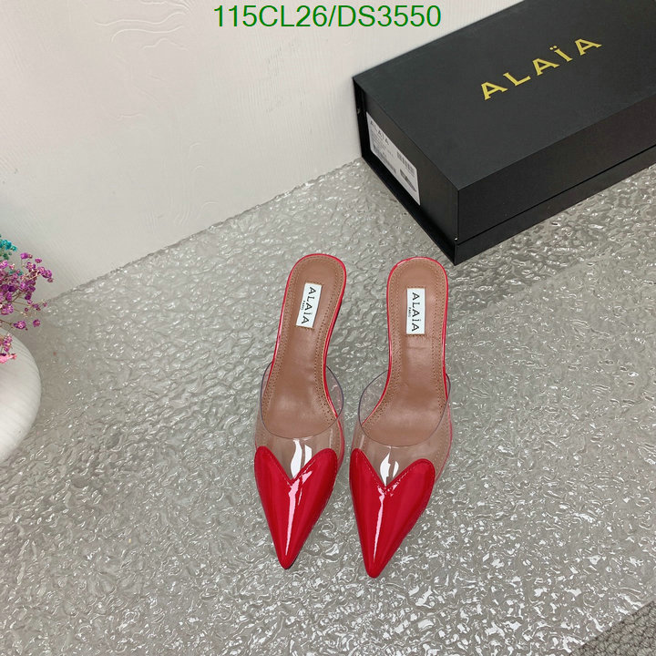 Women Shoes-ALAIA Code: DS3550 $: 115USD