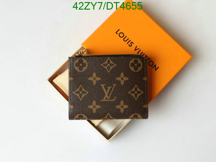 LV Bag-(4A)-Wallet- Code: DT4655 $: 42USD