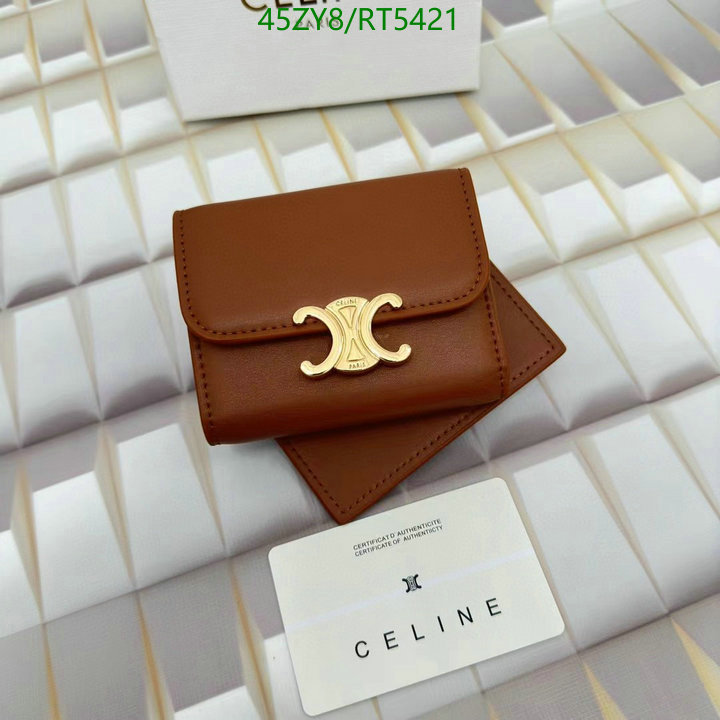 Celine Bag-(4A)-Wallet- Code: RT5421 $: 45USD