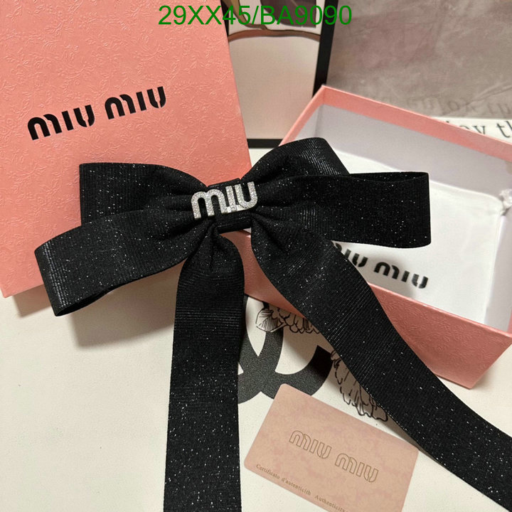 Headband-MIU MIU Code: BA9090 $: 29USD