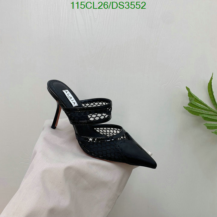 Women Shoes-ALAIA Code: DS3552 $: 115USD