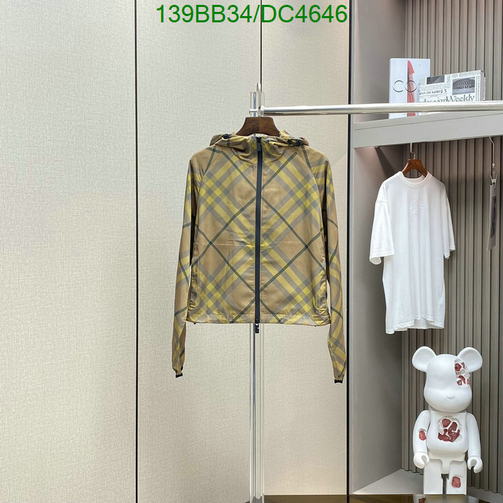 Clothing-Burberry Code: DC4646 $: 139USD