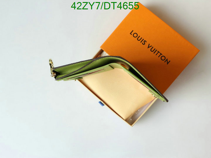 LV Bag-(4A)-Wallet- Code: DT4655 $: 42USD