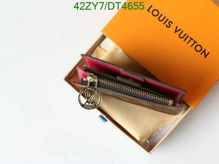 LV Bag-(4A)-Wallet- Code: DT4655 $: 42USD