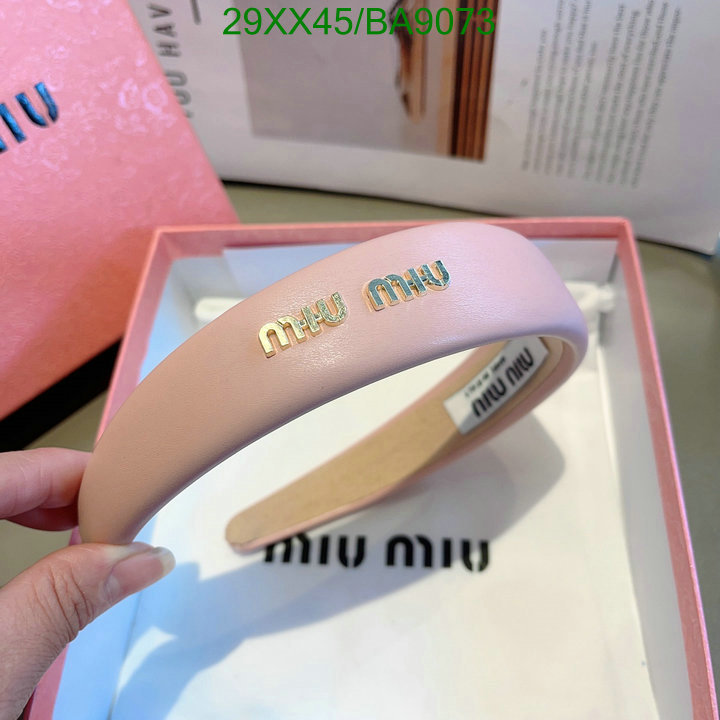 Headband-MIU MIU Code: BA9073 $: 29USD