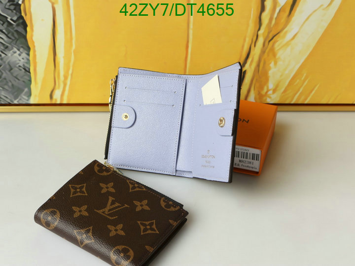 LV Bag-(4A)-Wallet- Code: DT4655 $: 42USD