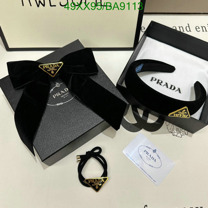 Headband-Prada Code: BA9113 $: 49USD