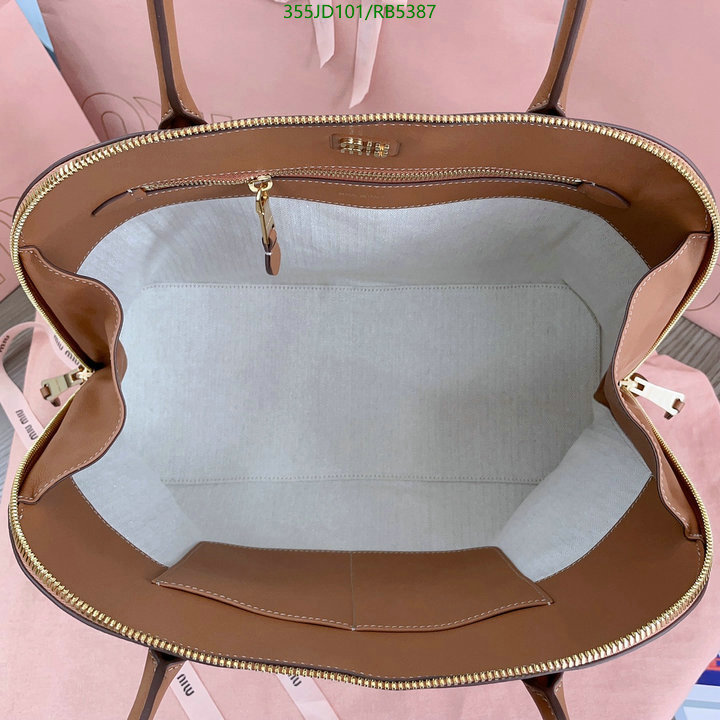 Miu Miu Bag-(Mirror)-Handbag- Code: RB5387 $: 355USD