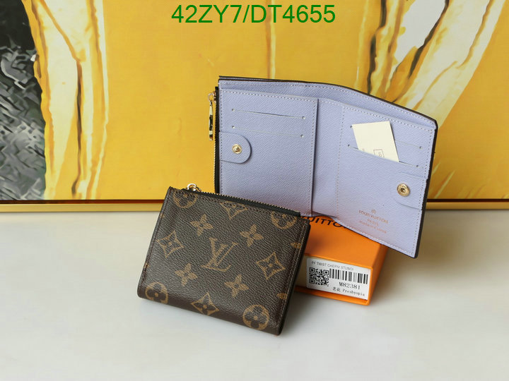 LV Bag-(4A)-Wallet- Code: DT4655 $: 42USD