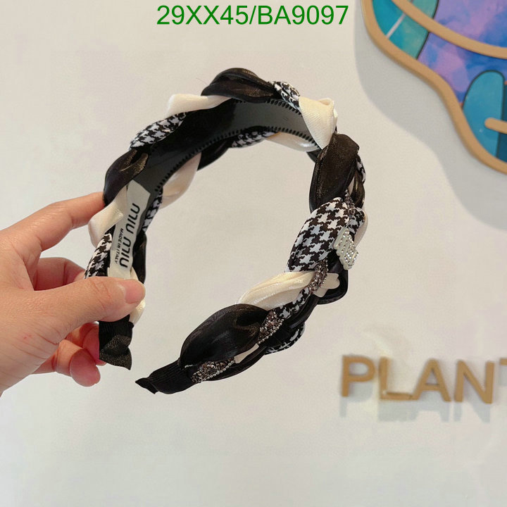 Headband-MIU MIU Code: BA9097 $: 29USD