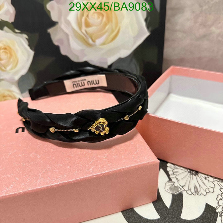 Headband-MIU MIU Code: BA9083 $: 29USD