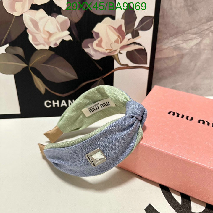 Headband-MIU MIU Code: BA9069 $: 29USD