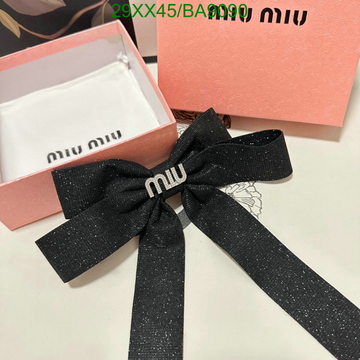 Headband-MIU MIU Code: BA9090 $: 29USD