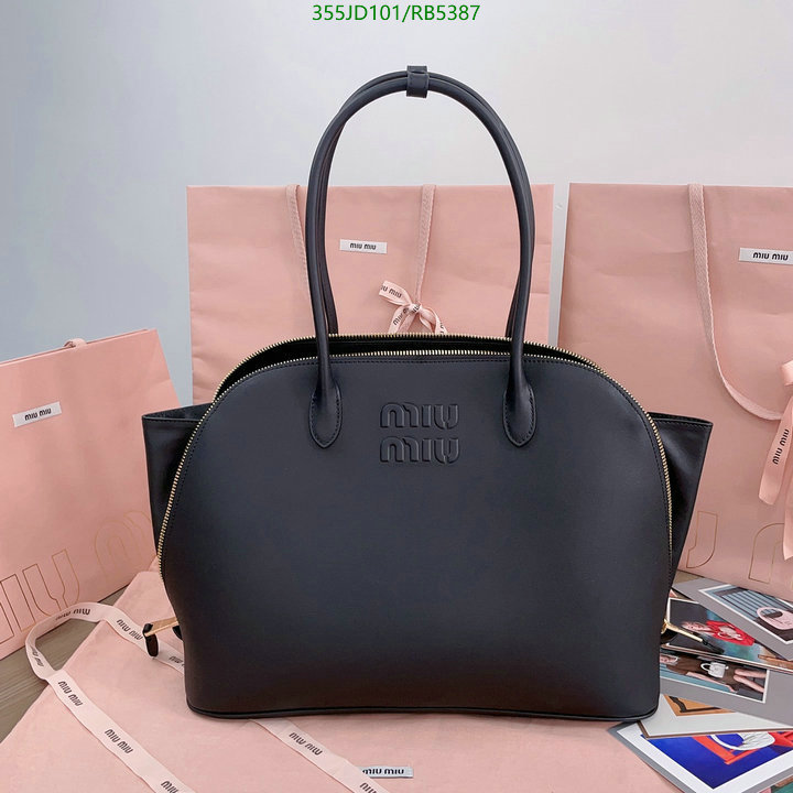 Miu Miu Bag-(Mirror)-Handbag- Code: RB5387 $: 355USD