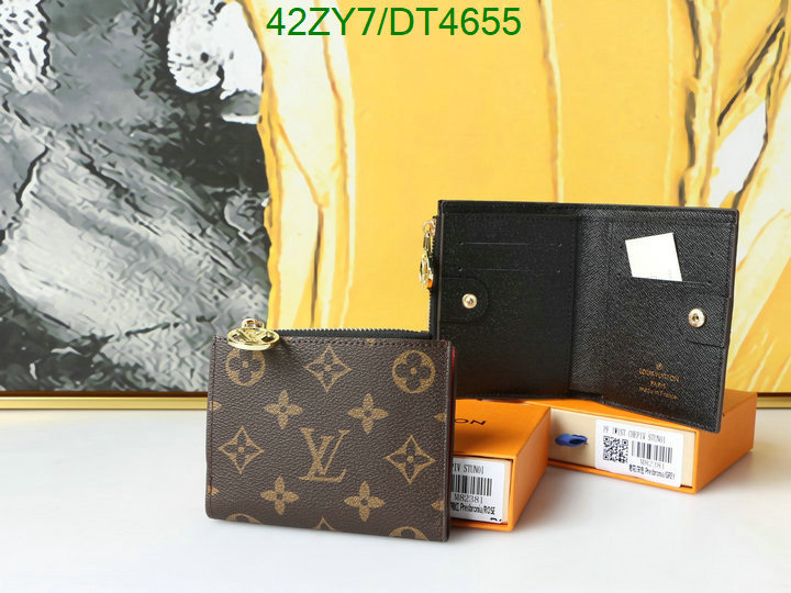 LV Bag-(4A)-Wallet- Code: DT4655 $: 42USD