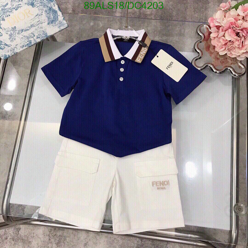 Kids clothing-Fendi Code: DC4203 $: 89USD