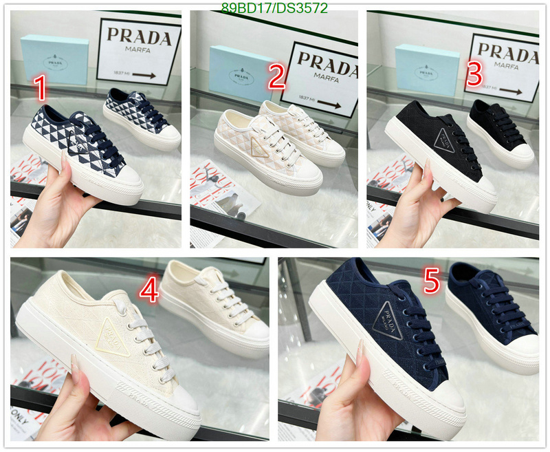 Women Shoes-Prada Code: DS3572 $: 89USD