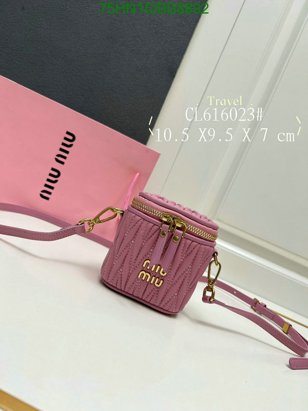 Miu Miu Bag-(4A)-Crossbody- Code: BB8892 $: 75USD