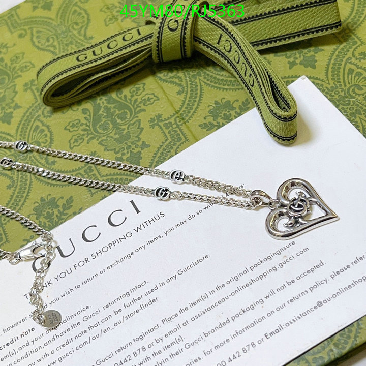 Jewelry-Gucci Code: RJ5363 $: 45USD