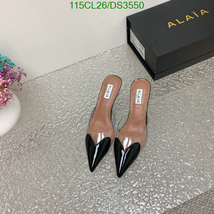 Women Shoes-ALAIA Code: DS3550 $: 115USD