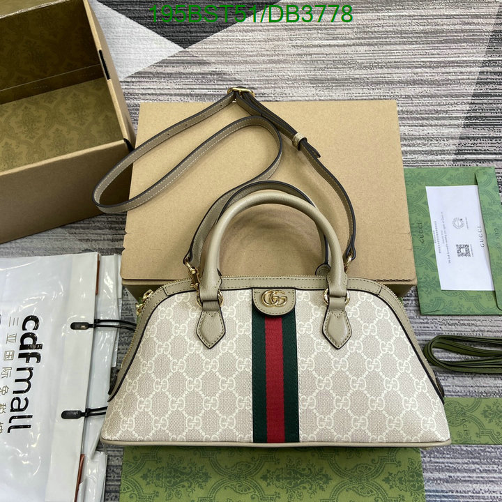 Gucci Bag-(Mirror)-Handbag- Code: DB3778 $: 195USD