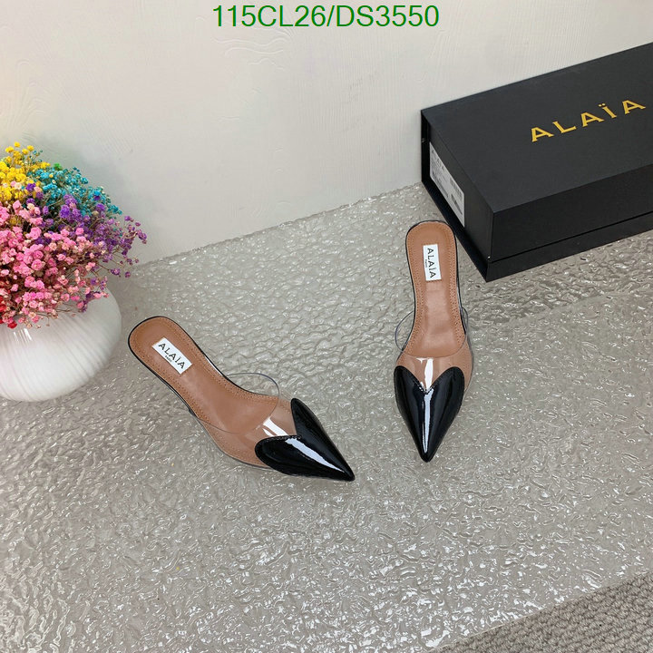 Women Shoes-ALAIA Code: DS3550 $: 115USD