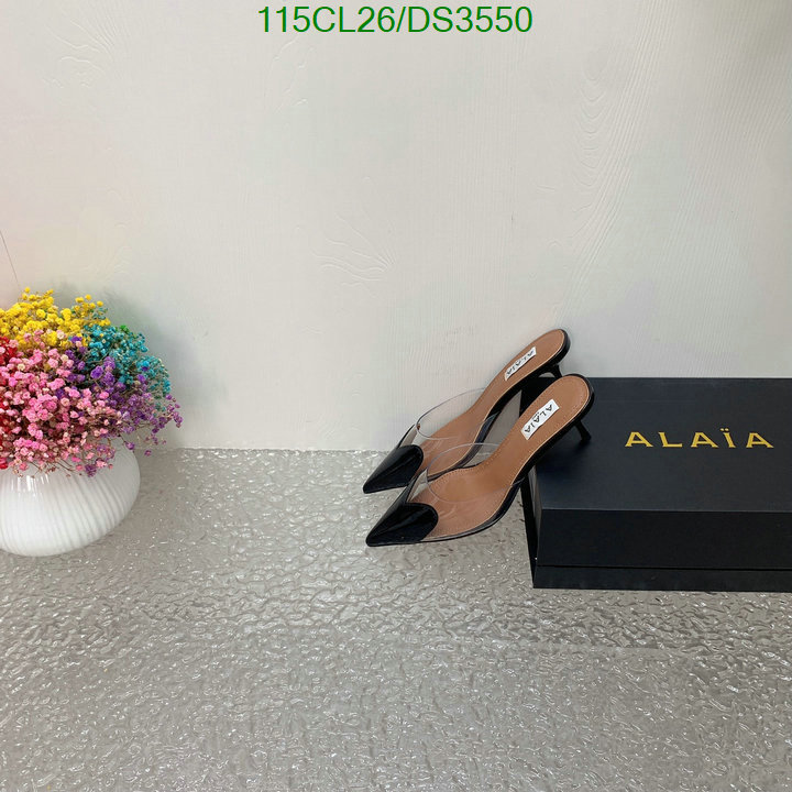 Women Shoes-ALAIA Code: DS3550 $: 115USD