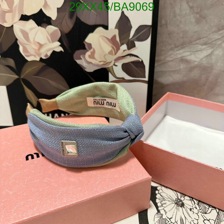 Headband-MIU MIU Code: BA9069 $: 29USD