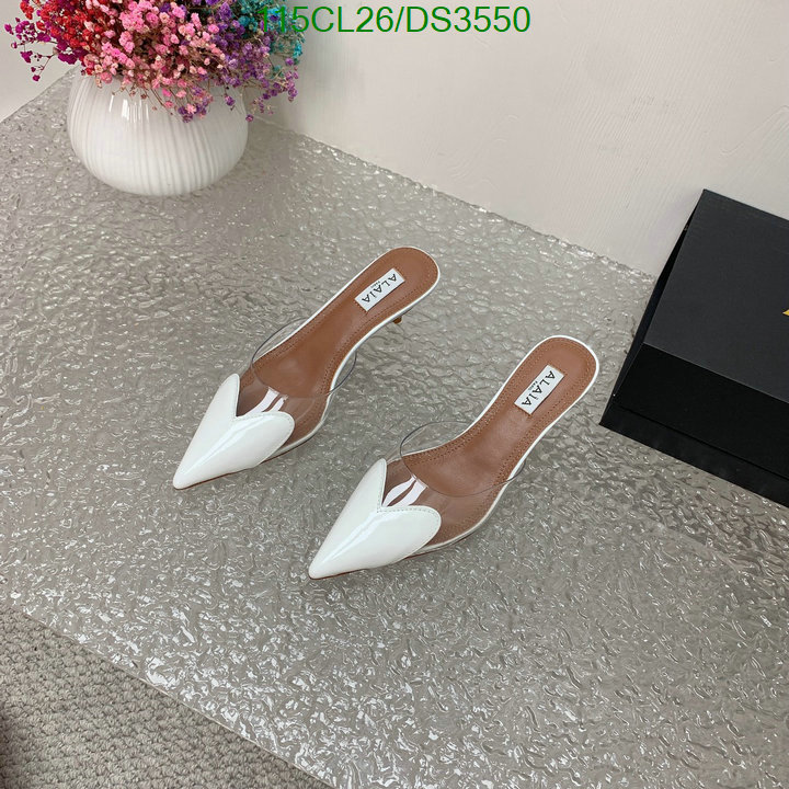 Women Shoes-ALAIA Code: DS3550 $: 115USD