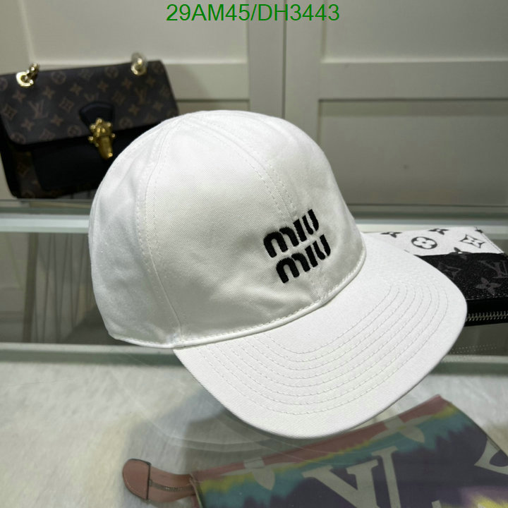 Cap-(Hat)-Miu Miu Code: DH3443 $: 29USD