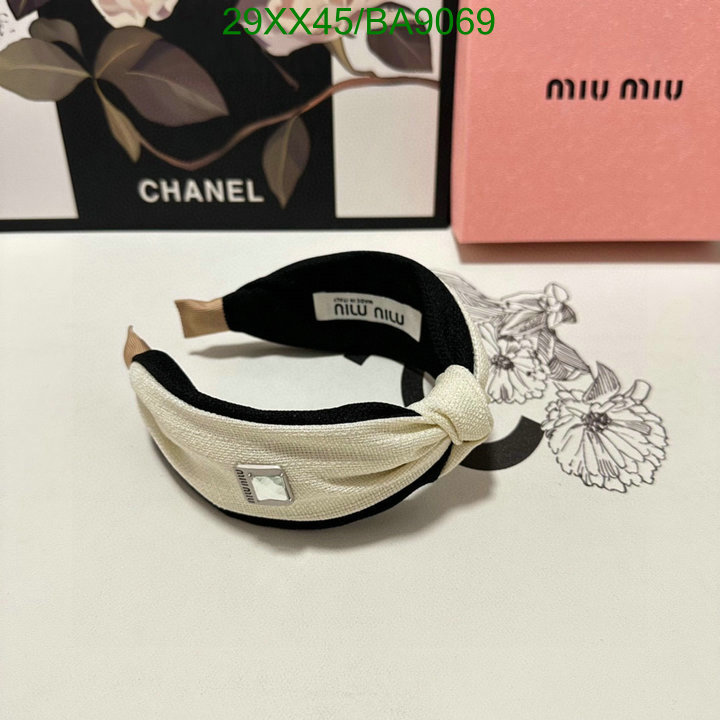 Headband-MIU MIU Code: BA9069 $: 29USD