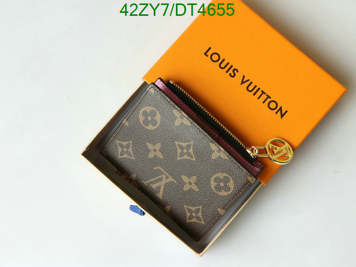 LV Bag-(4A)-Wallet- Code: DT4655 $: 42USD