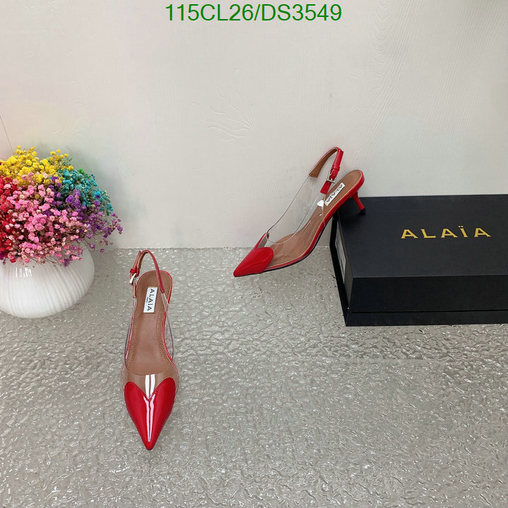 Women Shoes-ALAIA Code: DS3549 $: 115USD