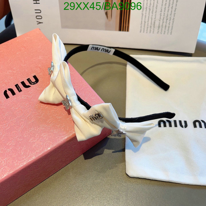 Headband-MIU MIU Code: BA9096 $: 29USD