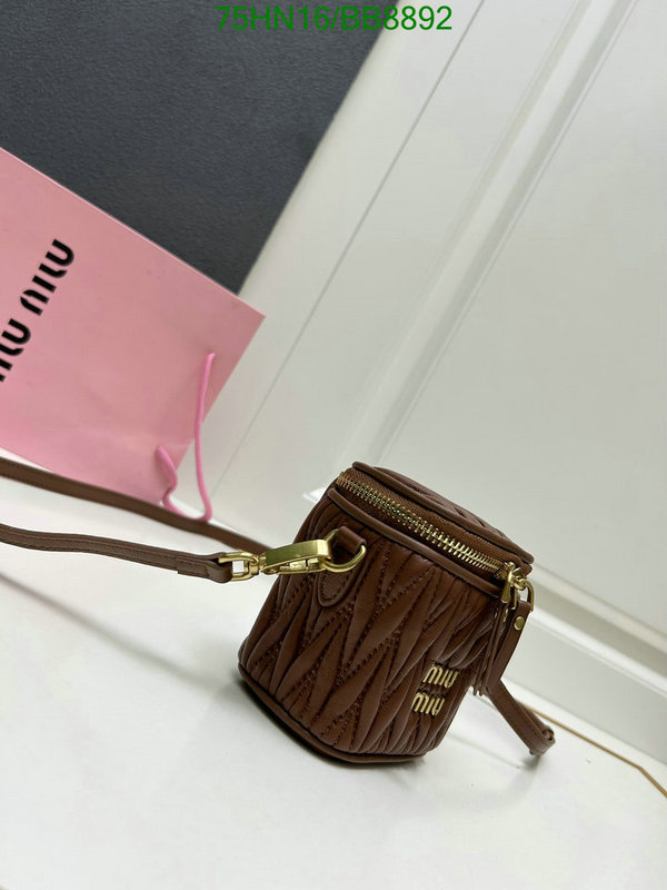 Miu Miu Bag-(4A)-Crossbody- Code: BB8892 $: 75USD