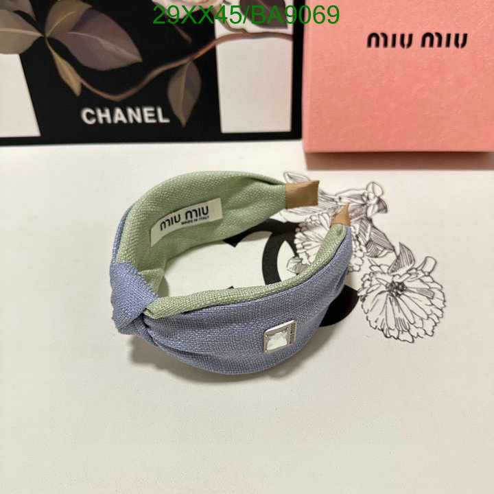 Headband-MIU MIU Code: BA9069 $: 29USD