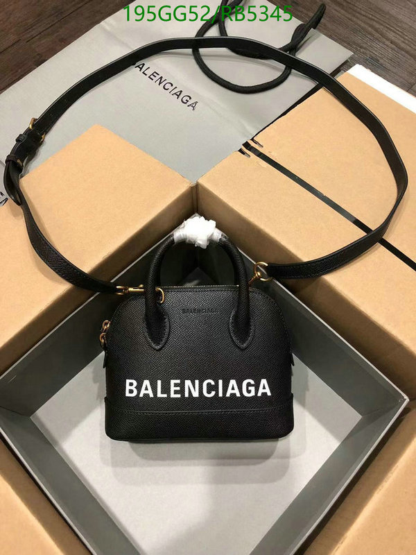 Balenciaga Bag-(Mirror)-Handbag- Code: RB5345 $: 195USD