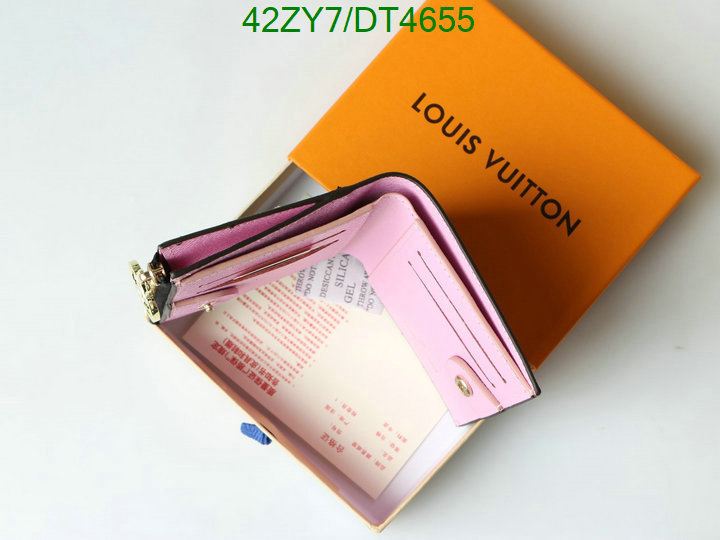 LV Bag-(4A)-Wallet- Code: DT4655 $: 42USD