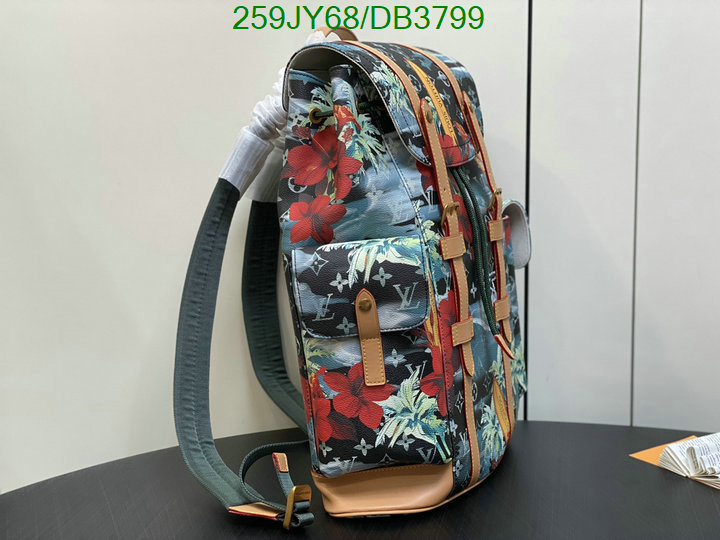 LV Bag-(Mirror)-Backpack- Code: DB3799 $: 259USD