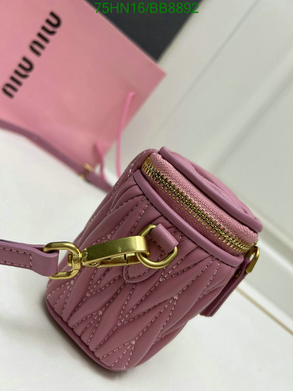 Miu Miu Bag-(4A)-Crossbody- Code: BB8892 $: 75USD