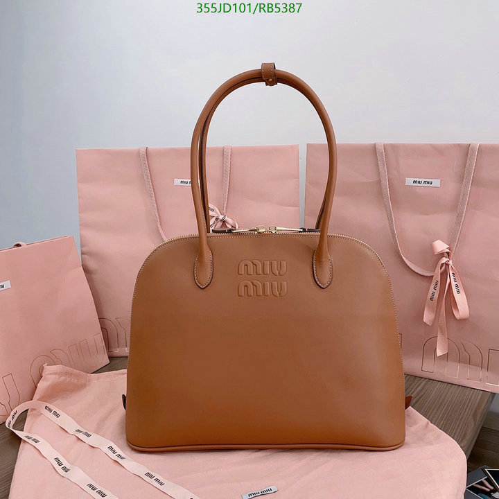 Miu Miu Bag-(Mirror)-Handbag- Code: RB5387 $: 355USD