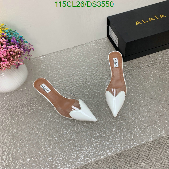 Women Shoes-ALAIA Code: DS3550 $: 115USD