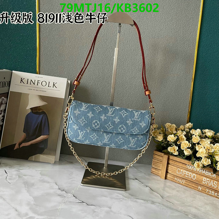 LV Bag-(Mirror)-Handbag- Code: KB3602 $: 79USD