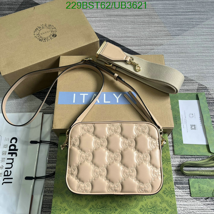 Gucci Bag-(Mirror)-Crossbody- Code: UB3621 $: 229USD